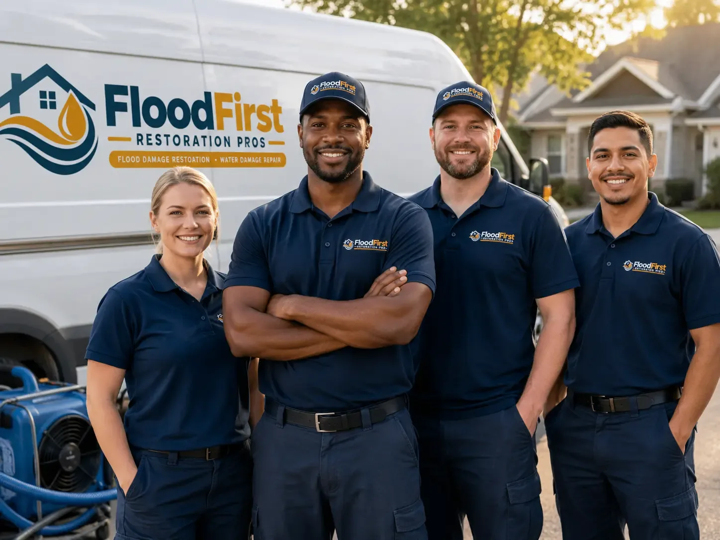 Flood Damage Restoration company in New Vienna, OH