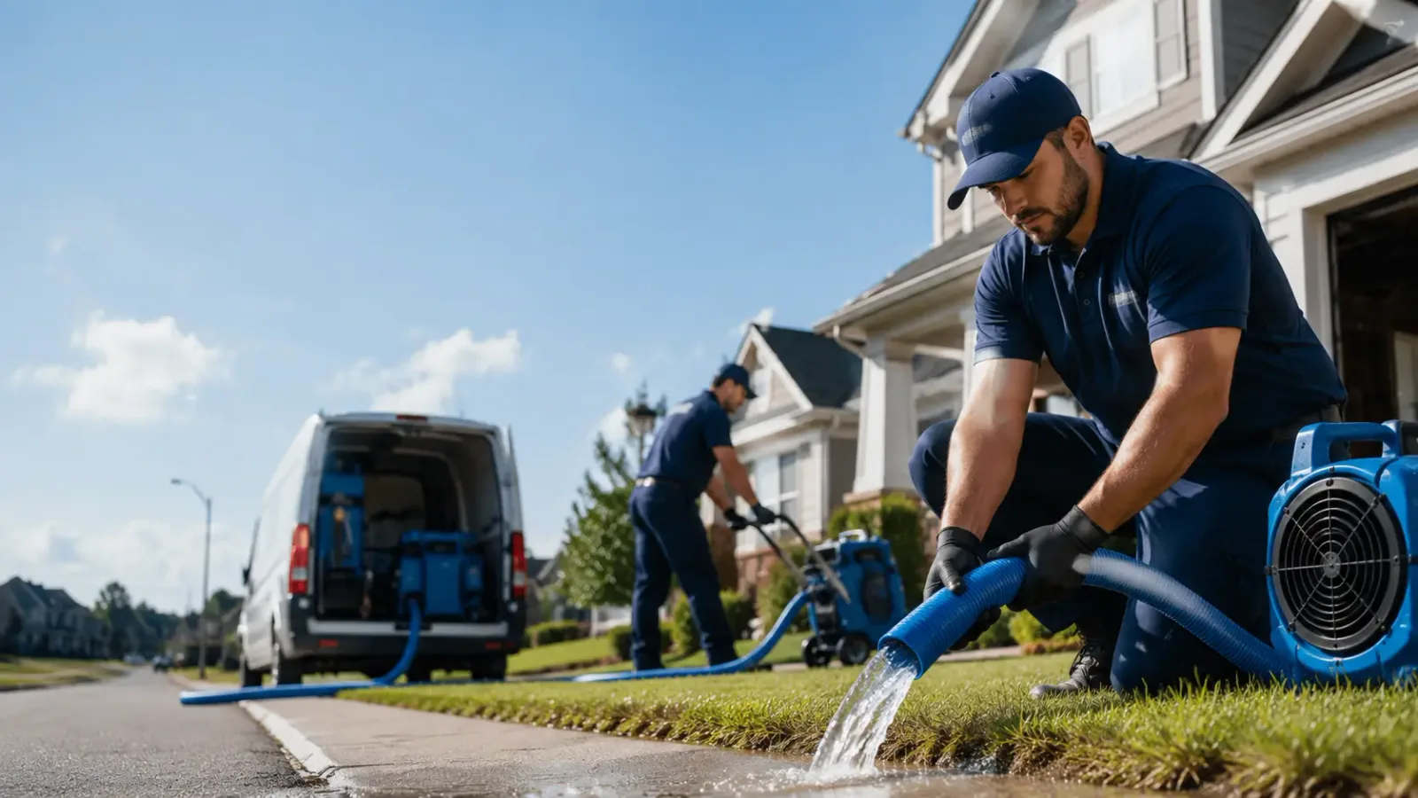Flood Damage Restoration in New Vienna, OH